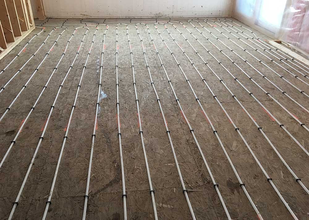 In-floor heating
