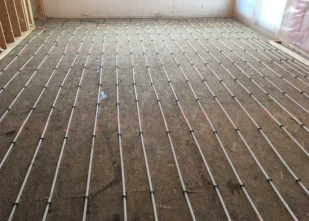 In-floor heating